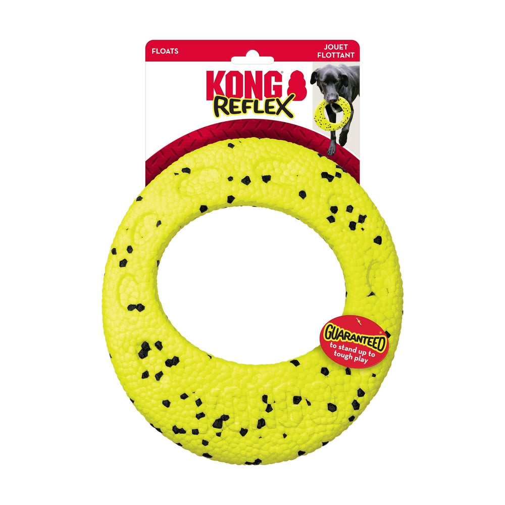 KONG Reflex Flyer en extérieur sur herbe pour sessions de lancer récréatives