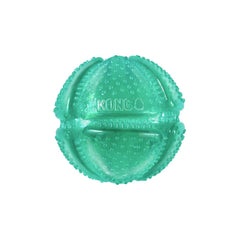 KONG Squeezz Dental Ball vue avant montrant conception polyvalente et attrayante