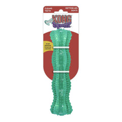 Chien mâchant KONG Squeezz Dental Stick stimulant jeu et mastication saine