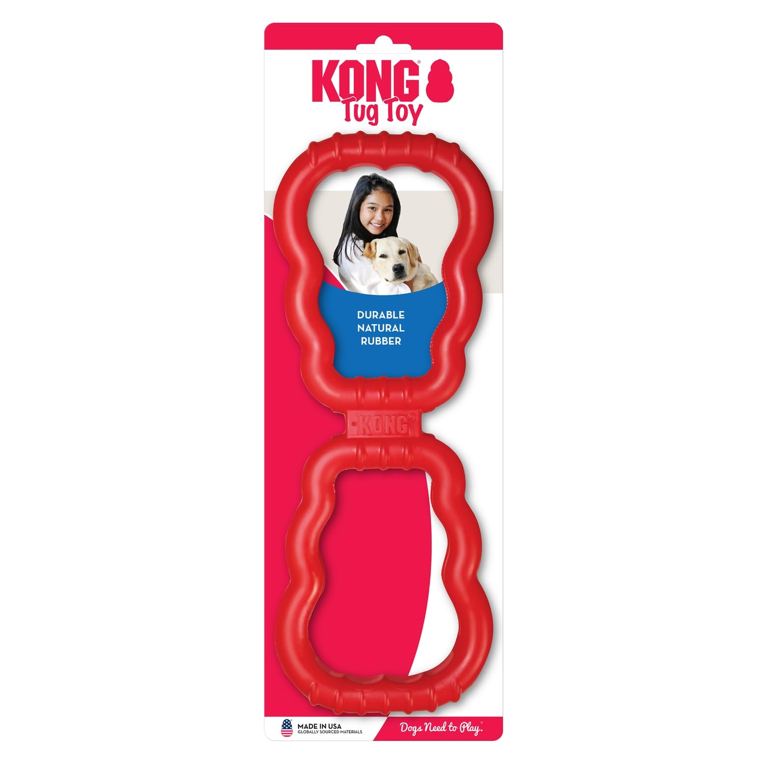 KONG emballage et étiquette précisant fabrication et garantie