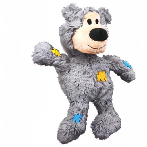 KONG Wild Knots Bear parmi autres jouets mettant en avant durabilité