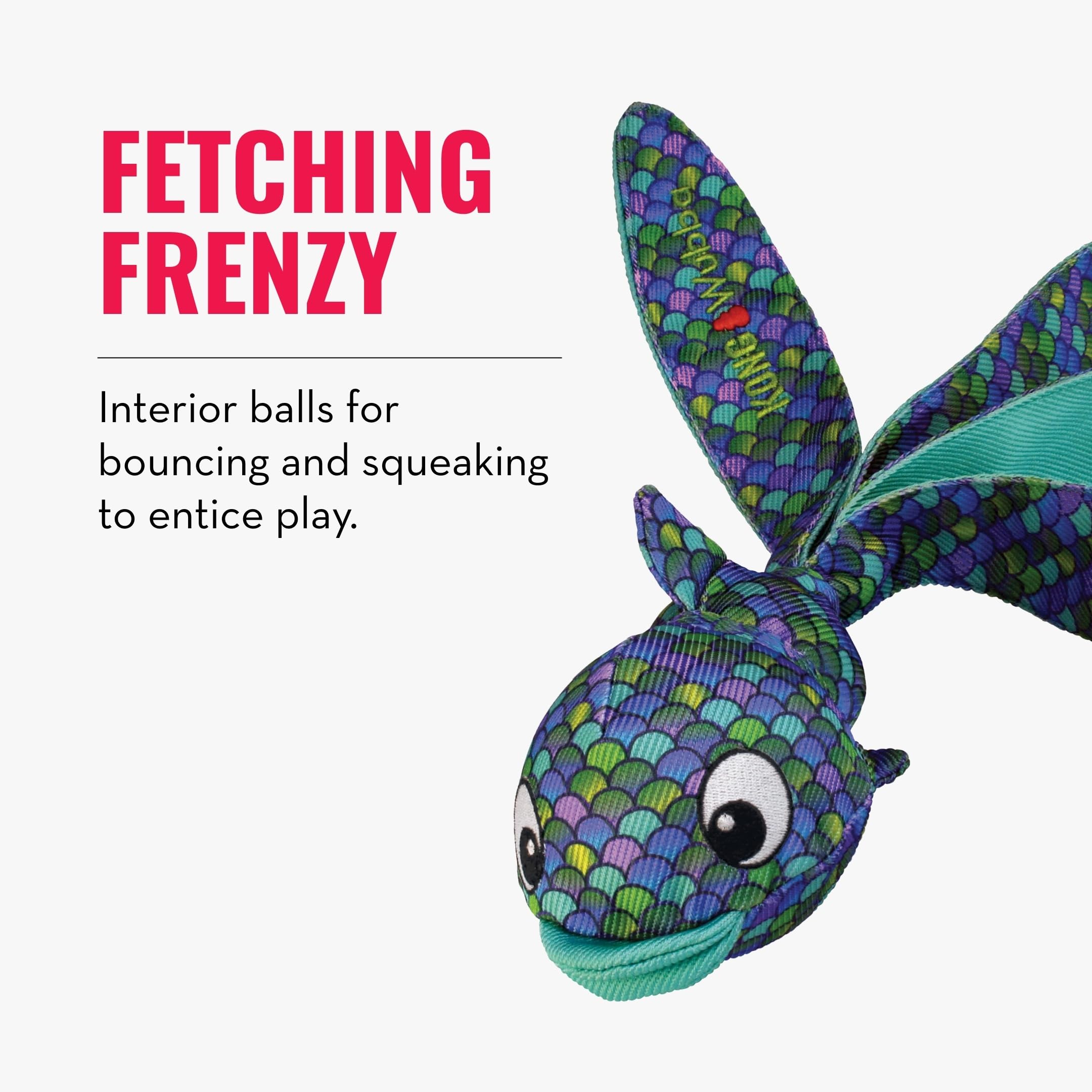 KONG Wubba Finz démonstration de tirage à la corde pour interaction