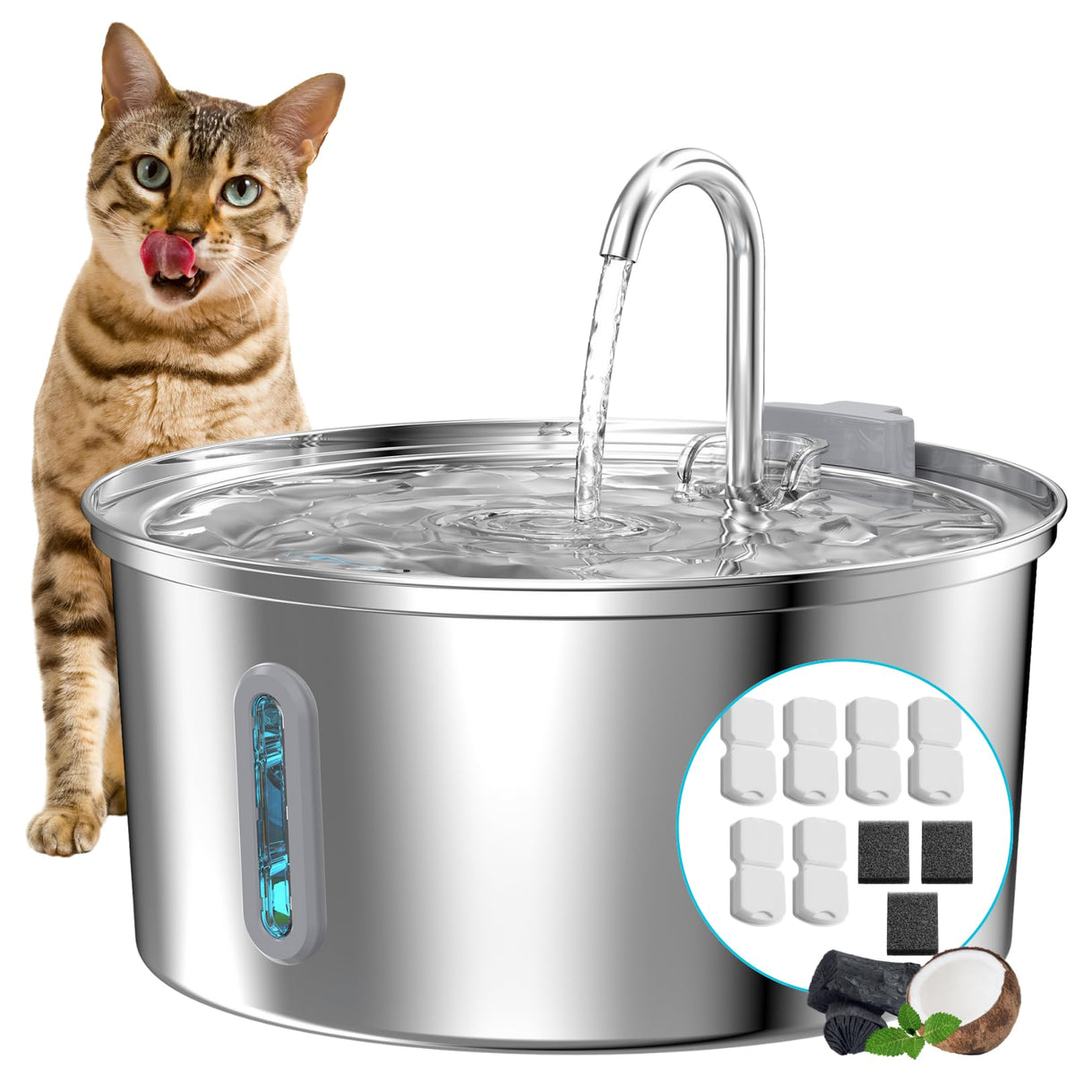 KOOGMOON face avant inox montrant design et hygiène