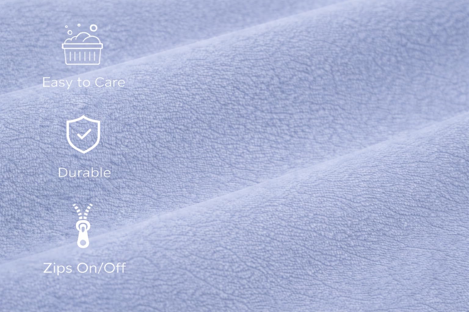 KOPEKS housse retirée prête pour lavage en machine facile