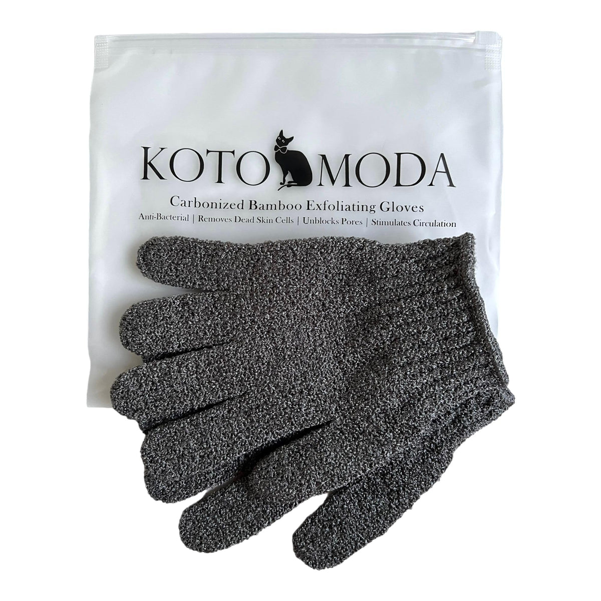 Kotomoda gant bain recto emballage montrant produit et informations