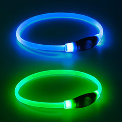 Kpuplol collier lumineux pack avant montrant le design et la visibilité