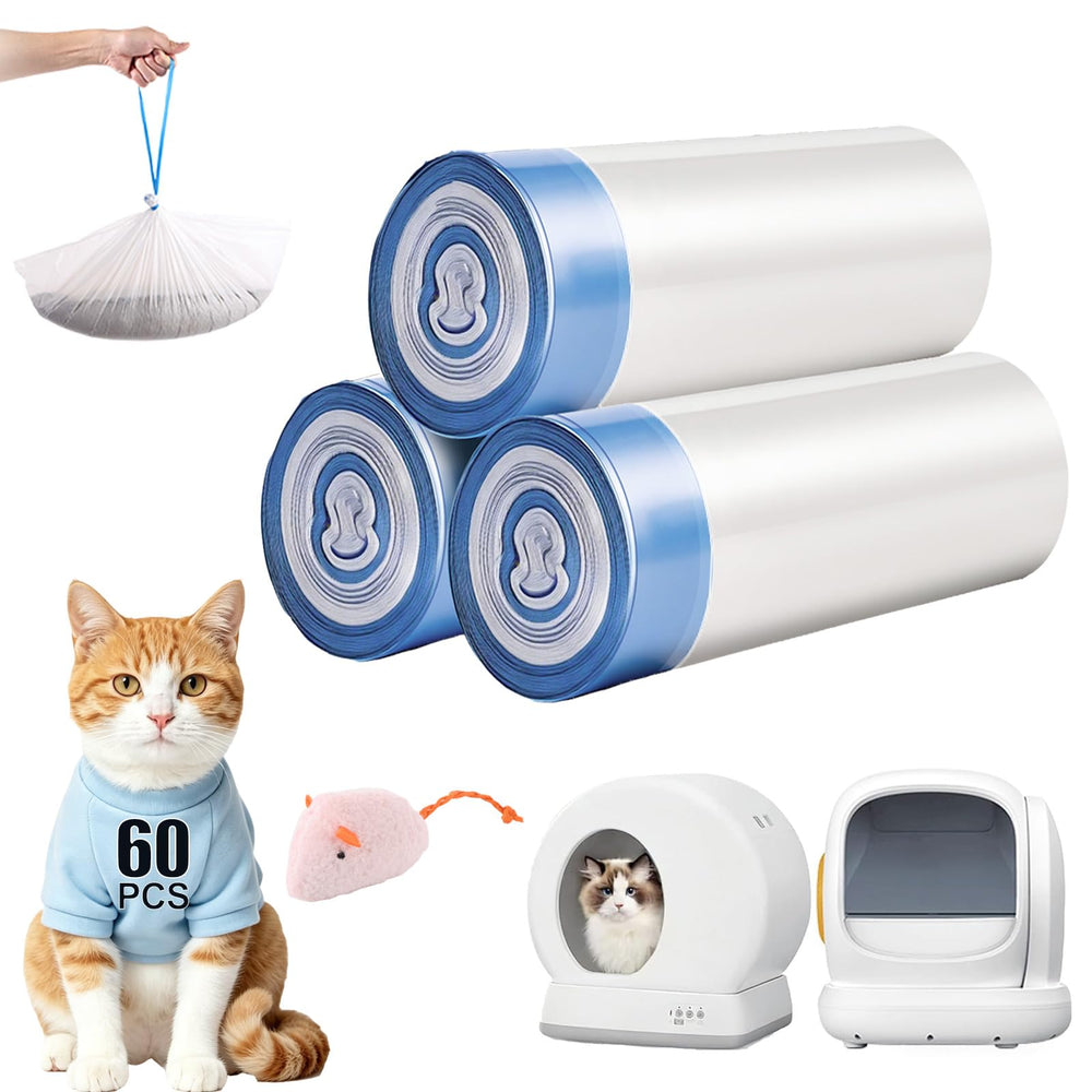KropBom emballage avant montrant 60 sacs et compatibilité, pratique pour stockage