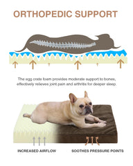 KSIIA gros plan mousse egg crate montrant soutien orthopédique