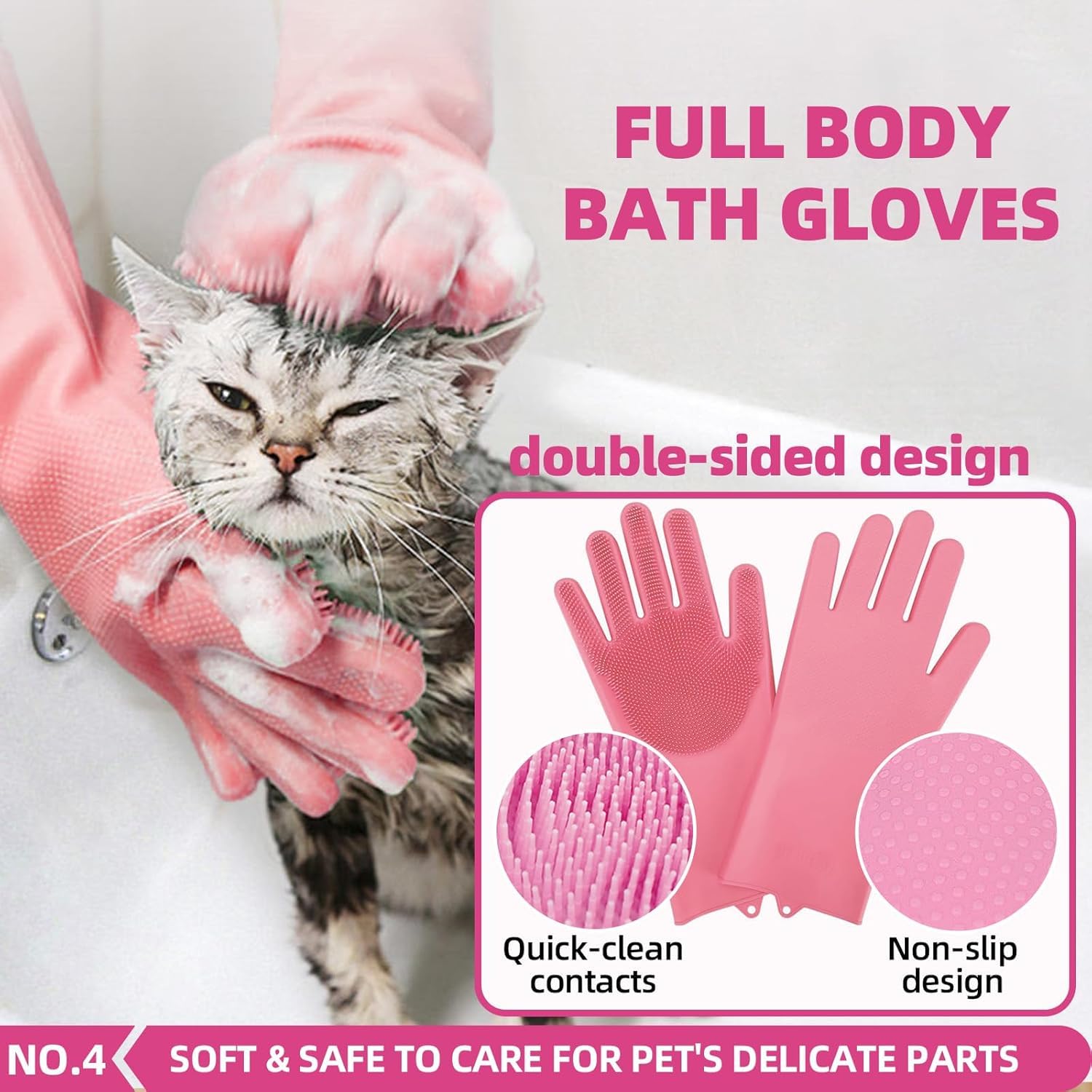 KUEIOX kit en usage dans bain facilite toilette et massage