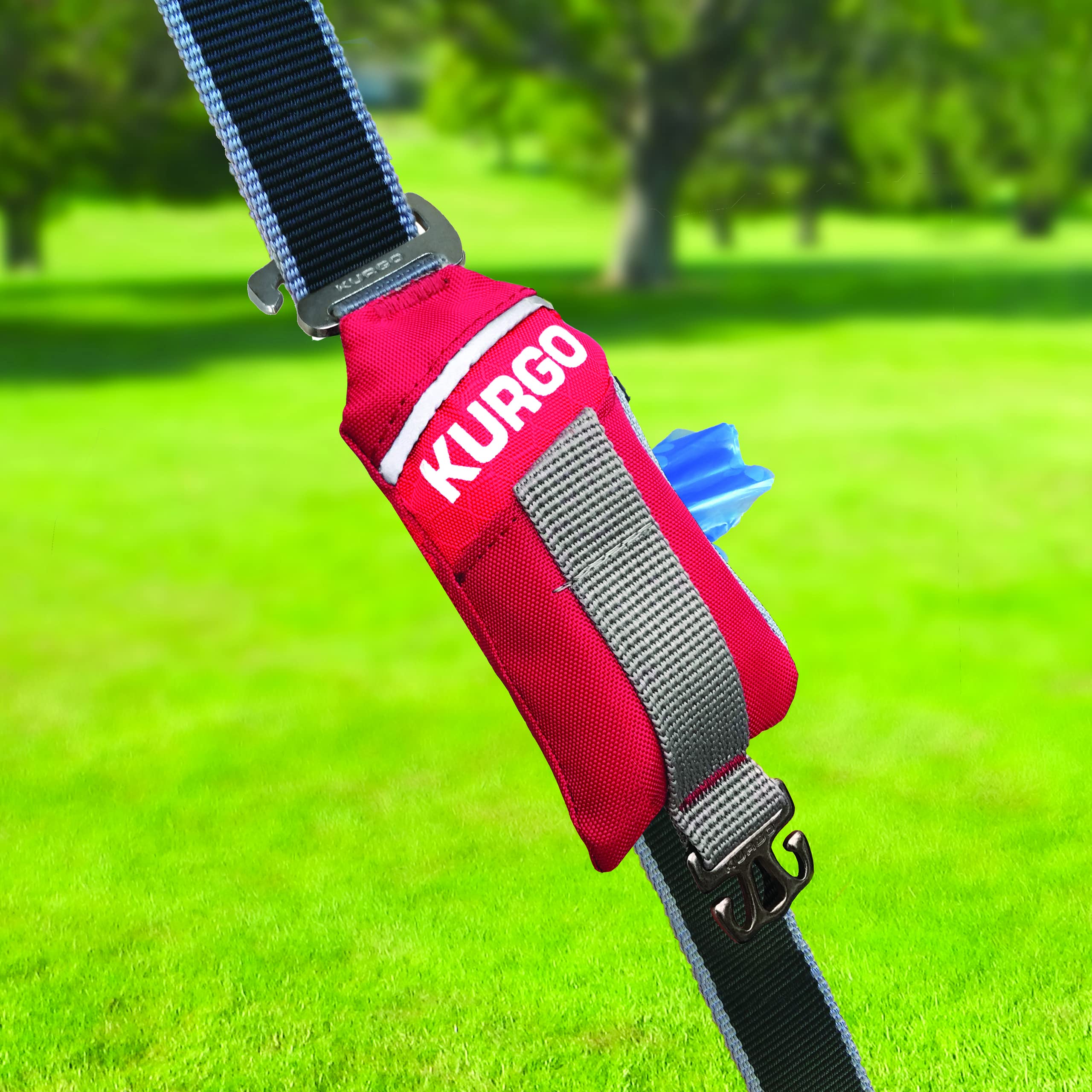 Kurgo Duty Bag avec rouleau de 15 sacs biodégradables pour démarrage inclus