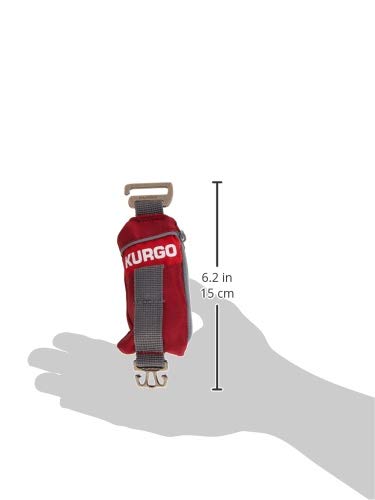 Kurgo Duty Bag fixé sur sac à dos lors d'une randonnée, accessoire pour aventuriers