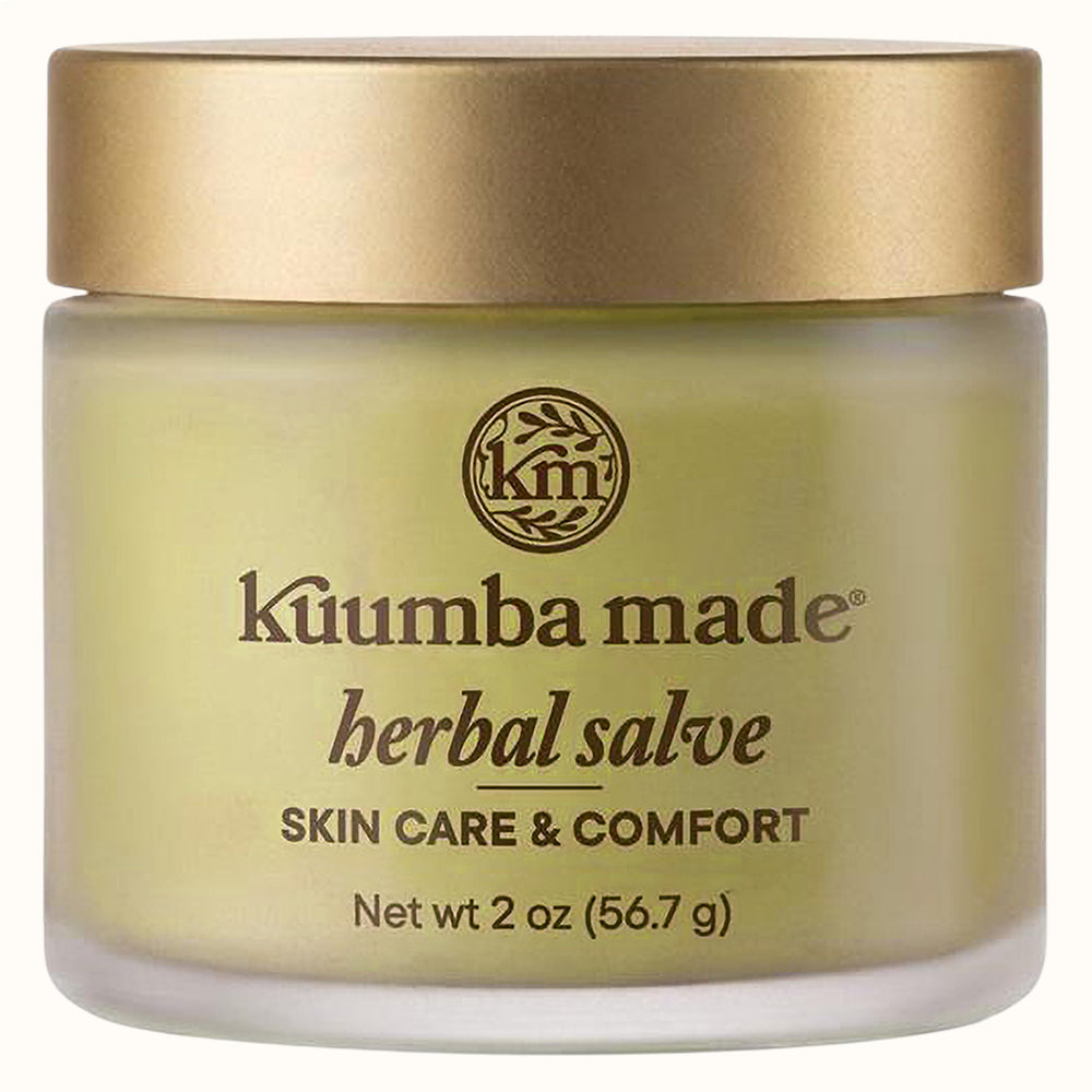 Kuumba Made pot avant montrant l’emballage et apaisement immédiat