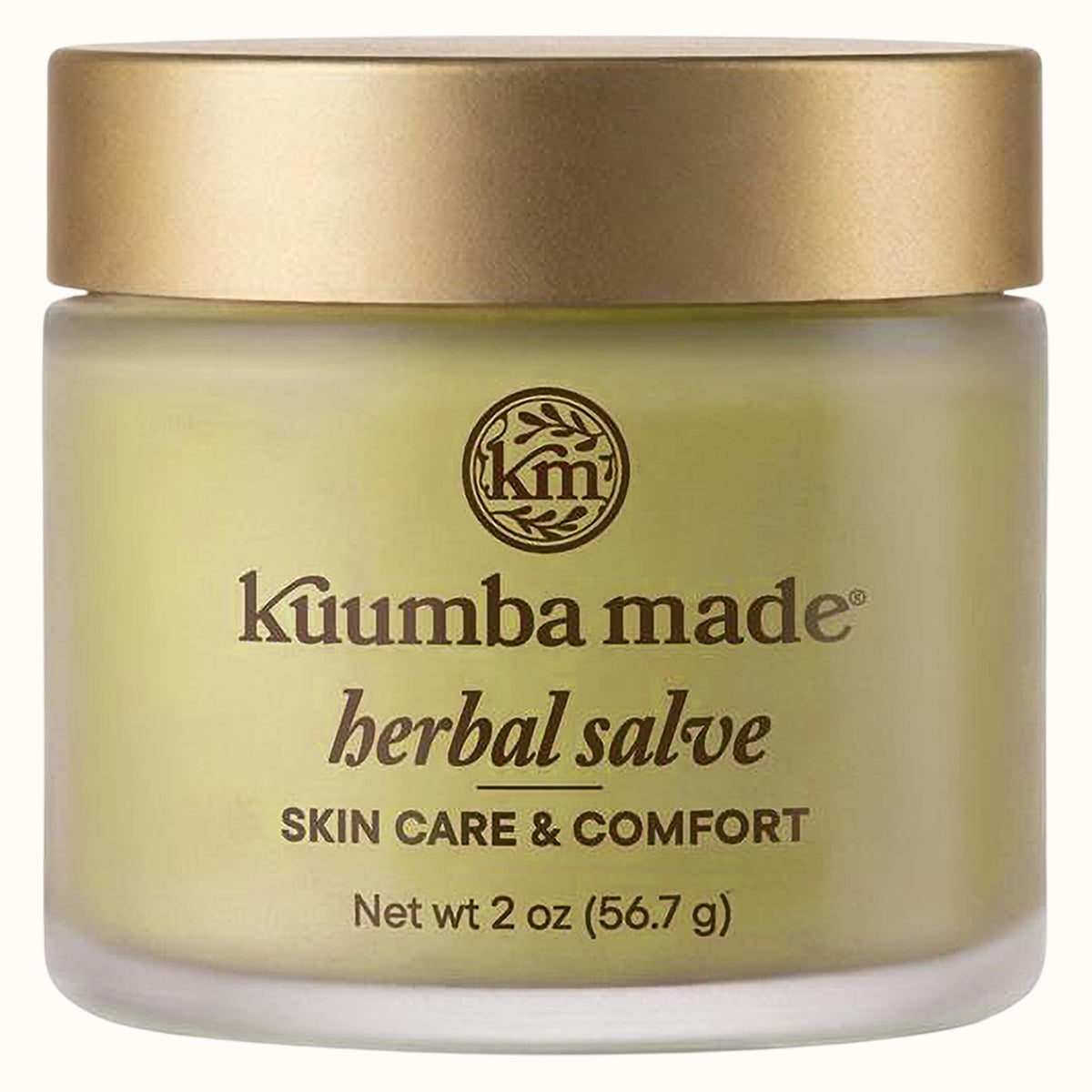 Kuumba Made pot avant montrant l’emballage et apaisement immédiat
