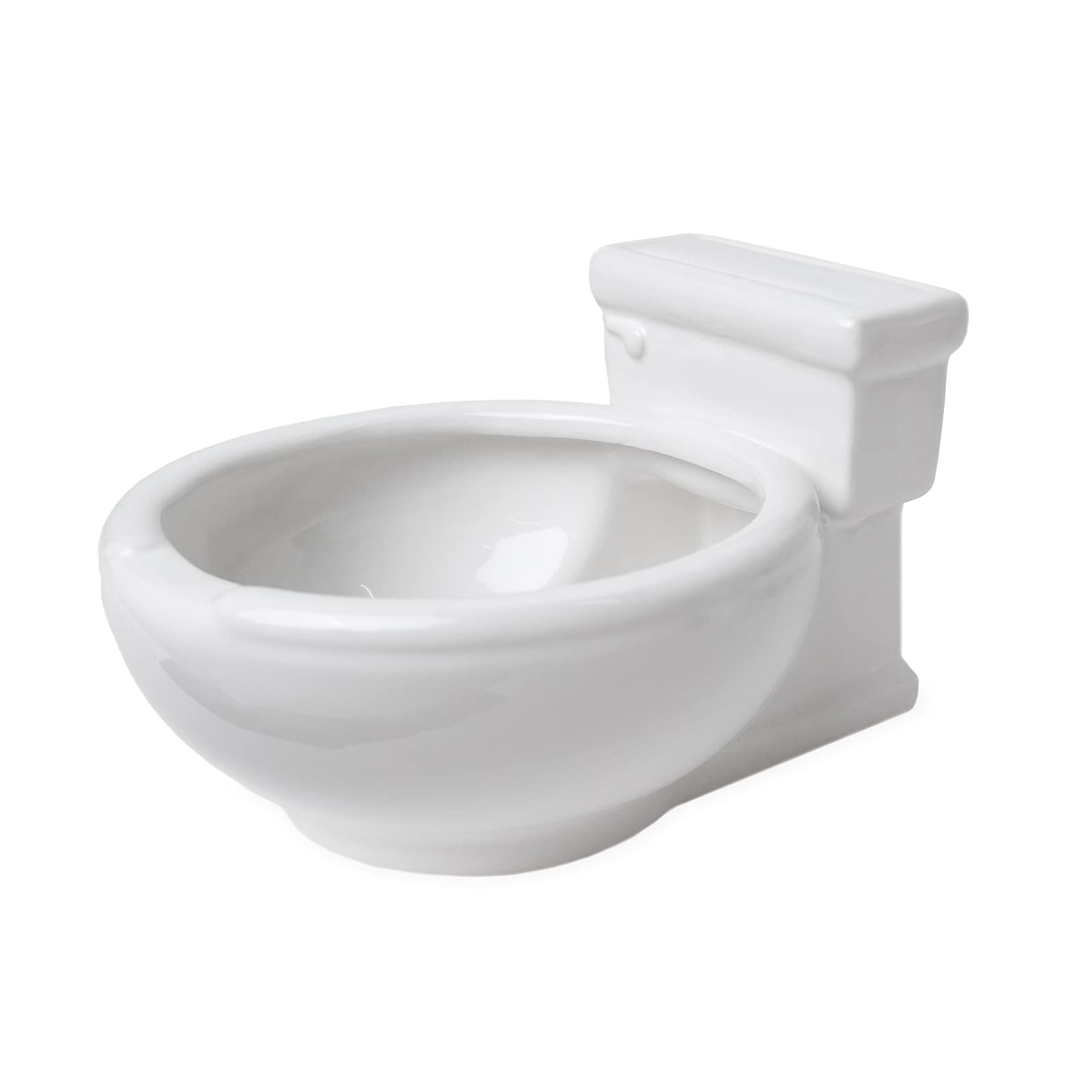 KwirkWorks bol en forme de toilette face avant, design amusant et fonctionnel