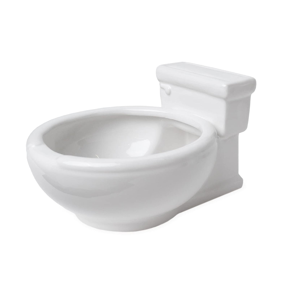 KwirkWorks bol en forme de toilette face avant, design amusant et fonctionnel