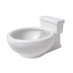 KwirkWorks bol en forme de toilette face avant, design amusant et fonctionnel