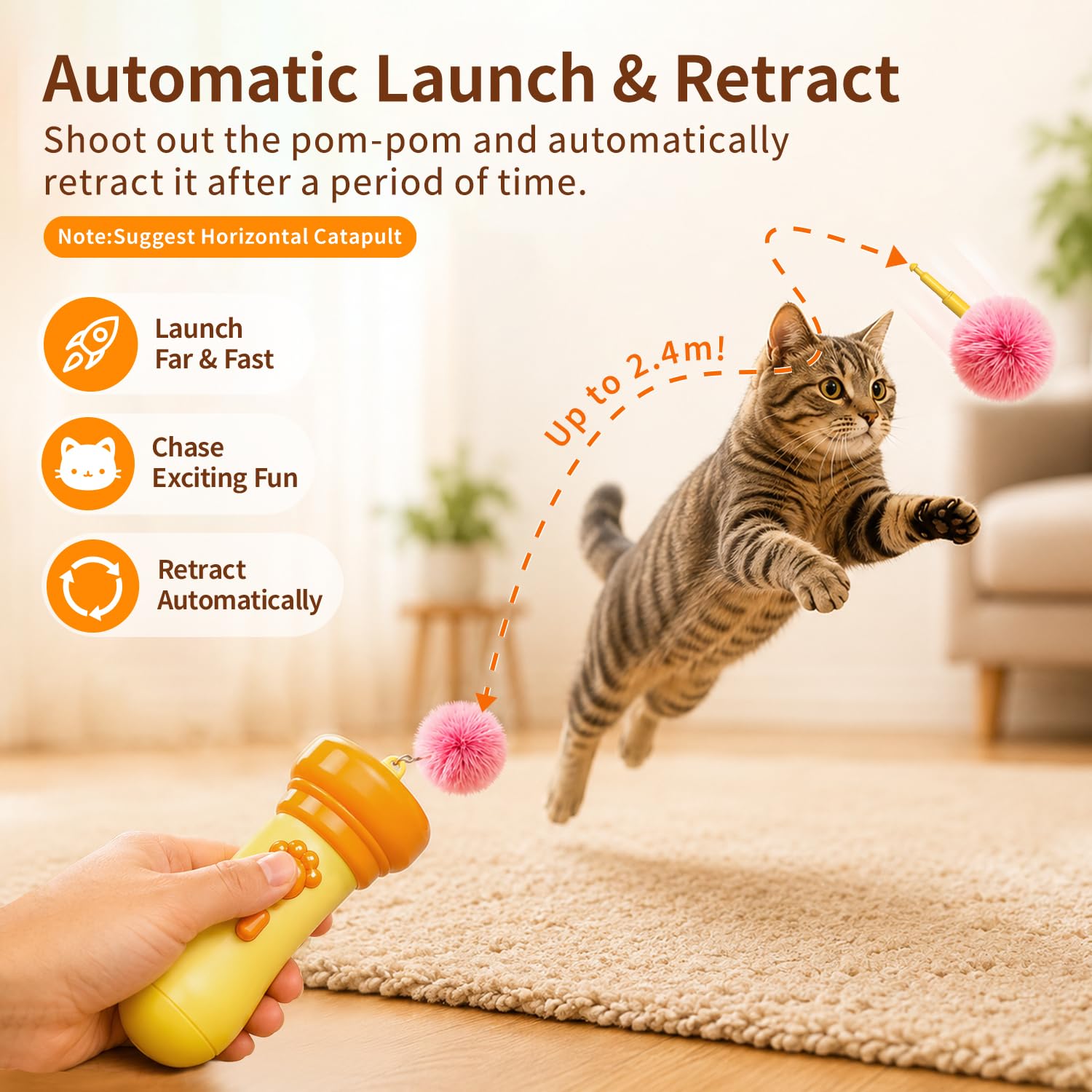 Kzoom gros plan sur la balle duveteuse offrant douceur et confort pour le chat