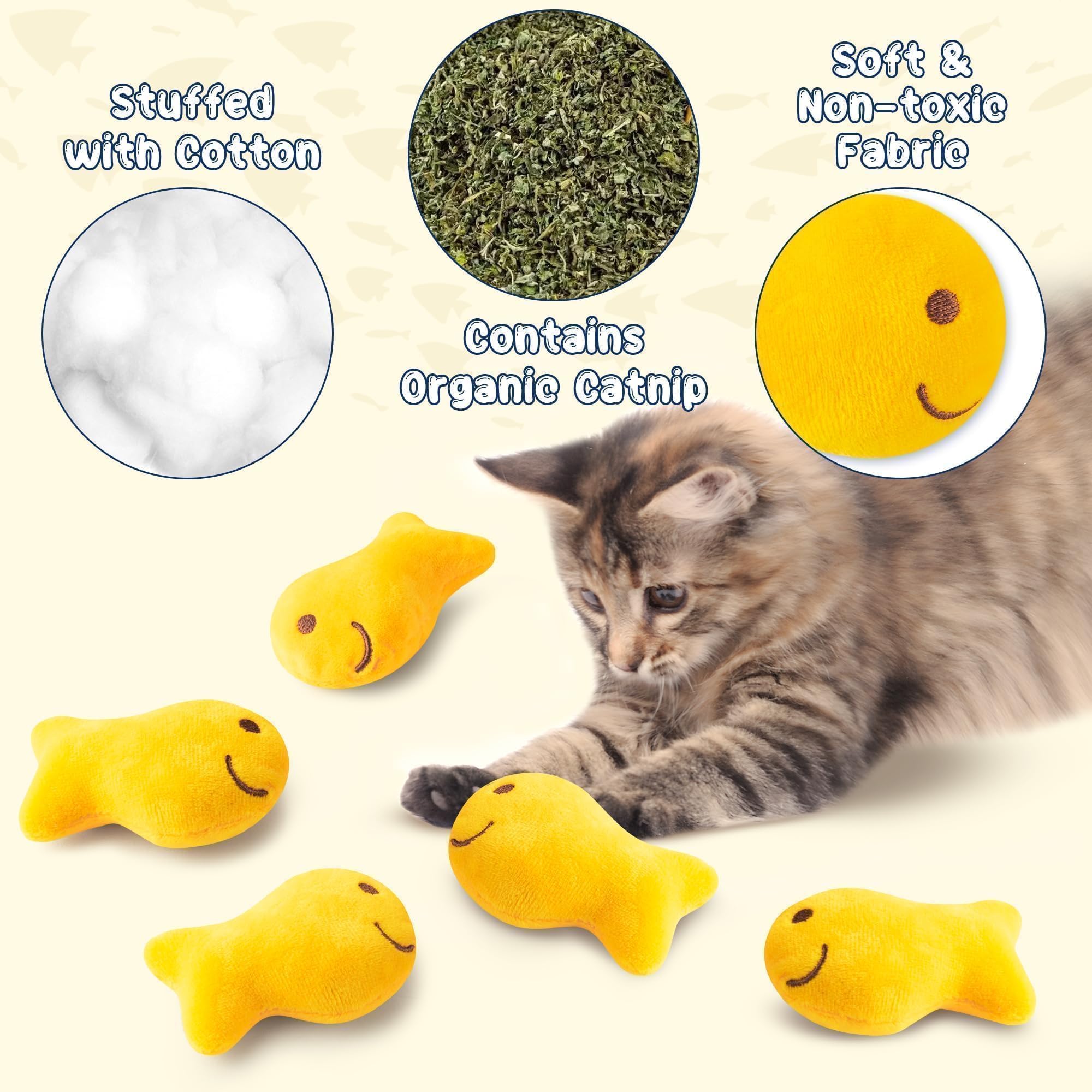L1rabe poisson en usage avec chat stimulant l'activité et la chasse