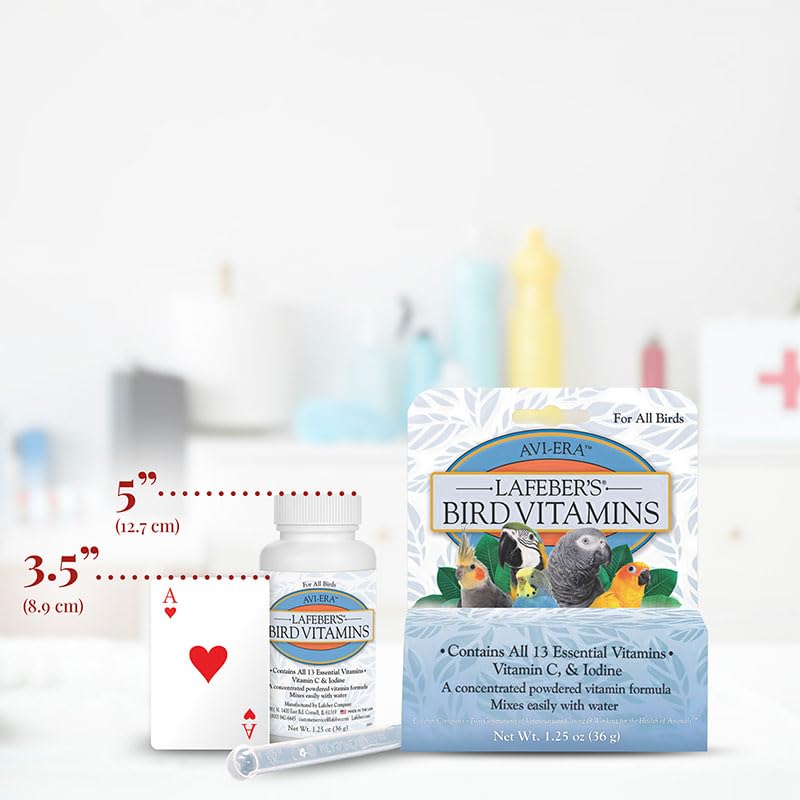 Lafeber's poudre saupoudrée sur nourriture augmentant l'apport vitaminique
