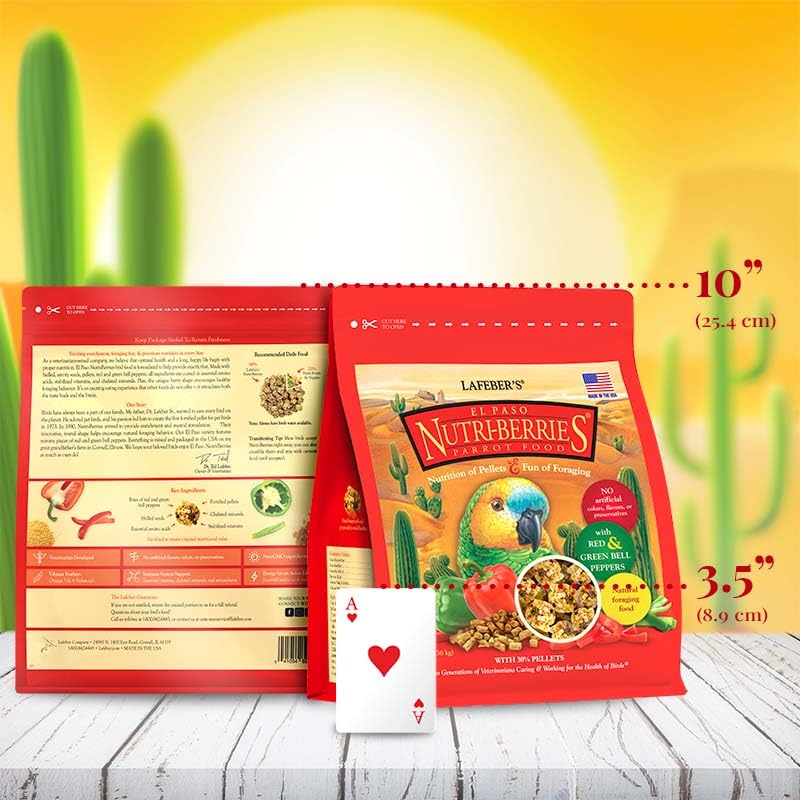 LAFEBER'S comparaison taille 3 lb Nutri-Berries pratique pour plusieurs semaines