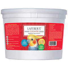 LAFEBER'S emballage avant 5 lb montrant le produit et bénéfice praticité