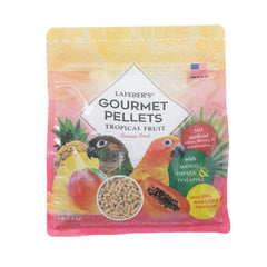 LAFEBER'S emballage avant montrant granulés fruités, appétence et qualité