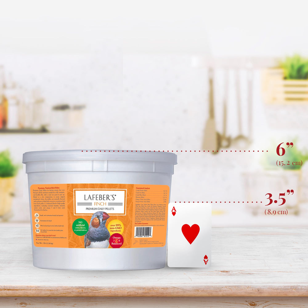 LAFEBER'S étiquette produit détaillant ingrédients et garanties bénéfice transparence