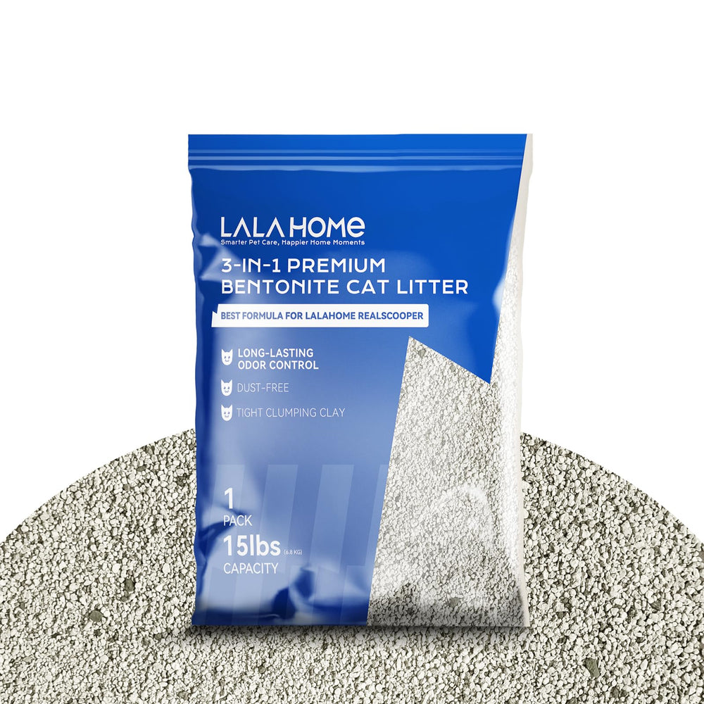 LALAHOME emballage 15 lb montrant format pratique et conservation