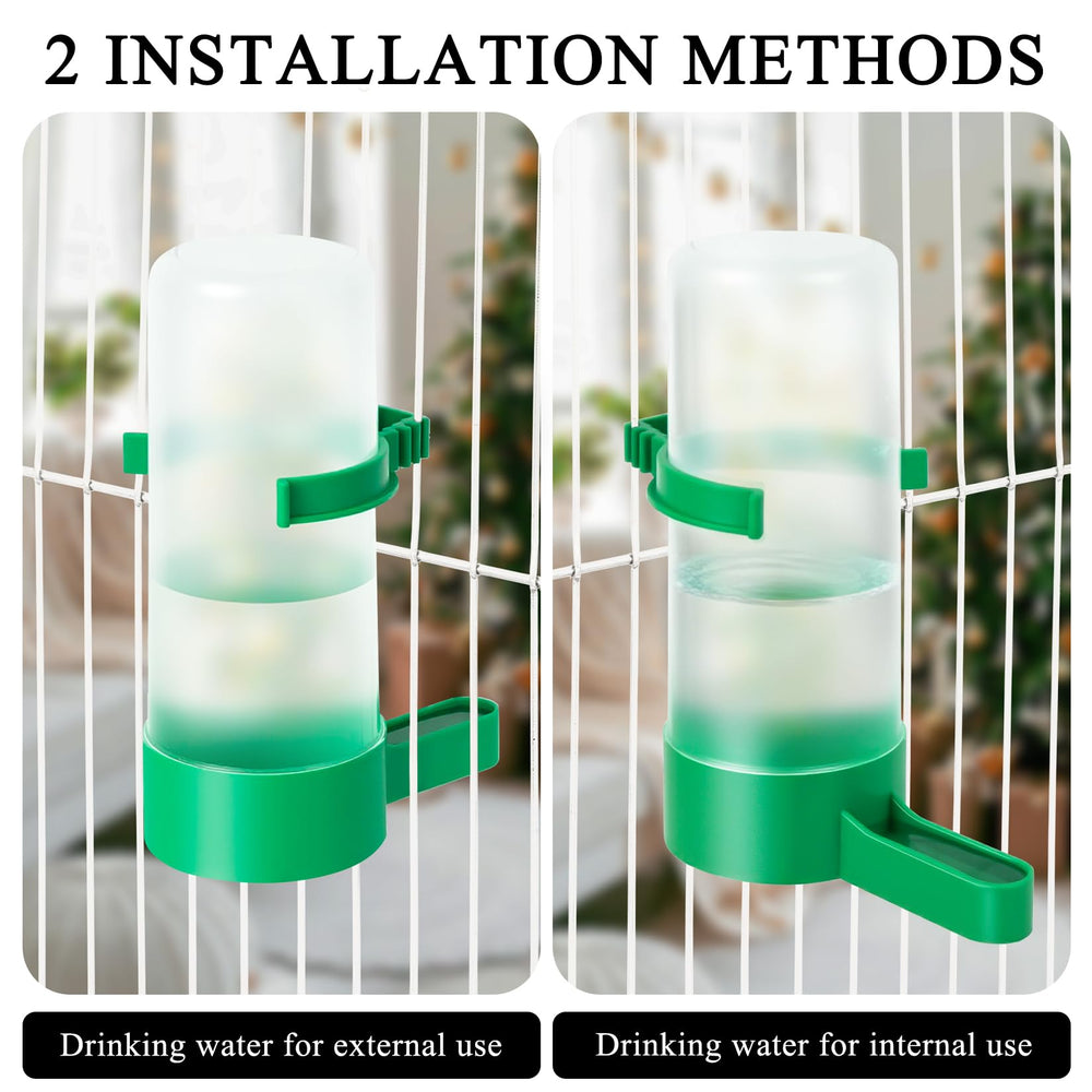 Lamoutor lot de 4 abreuvoirs pratique pour plusieurs cages