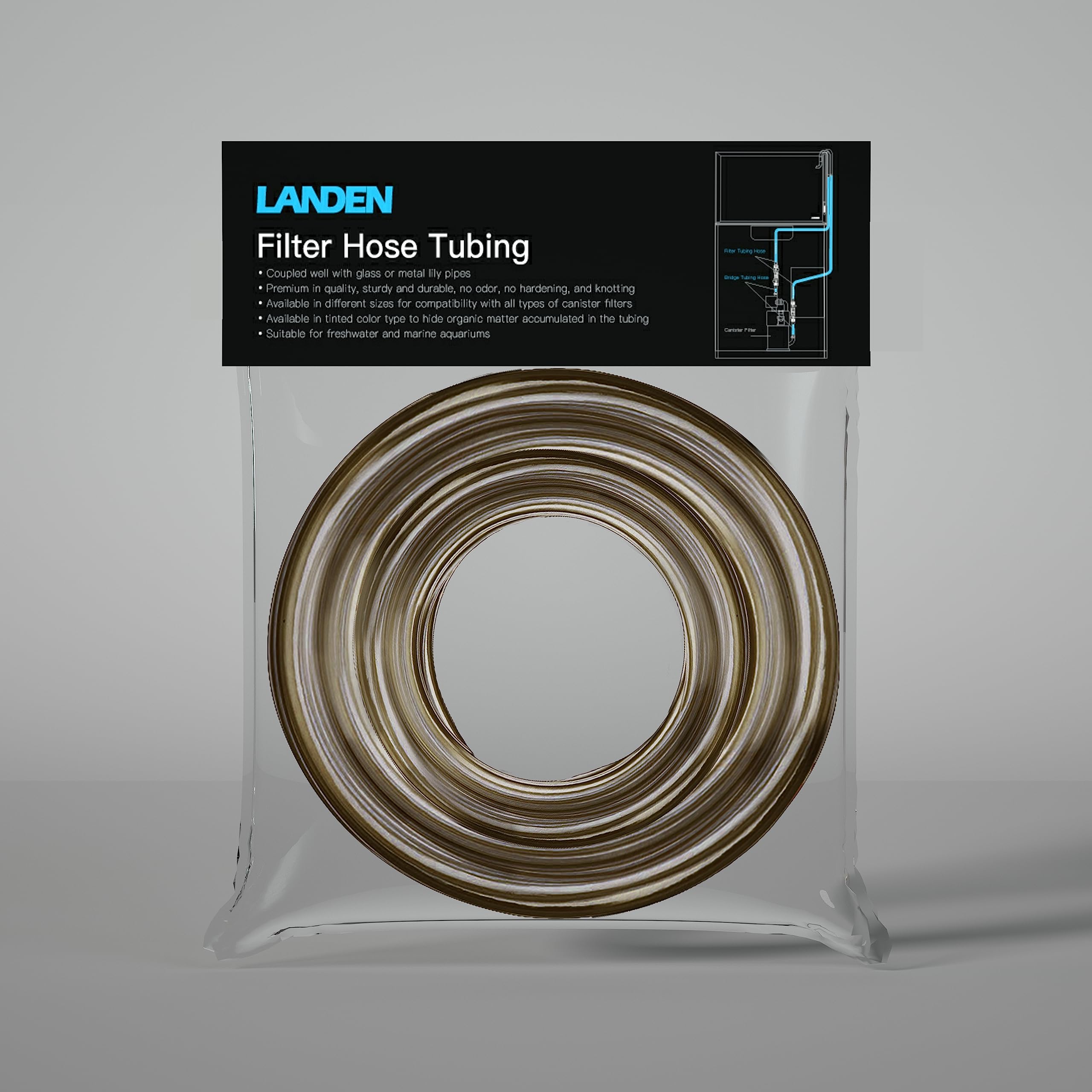 LANDEN tuyau 16/22 mm entier 3,5 m montrant longueur et usage pratique