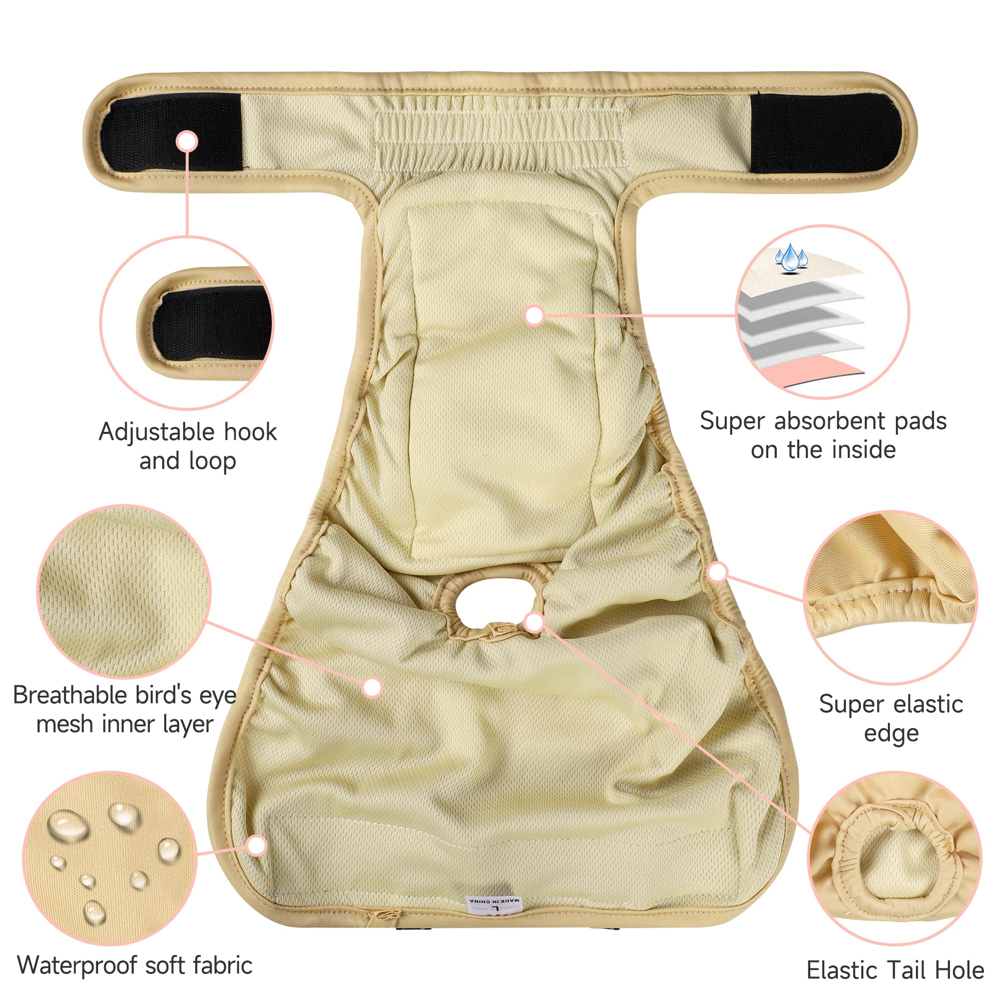 Langsprit motifs floraux du pack pour une protection discrète et esthétique
