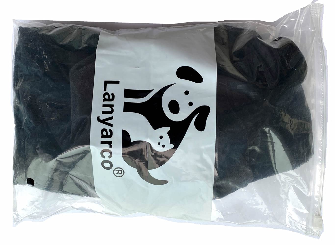 Lanyarco costume porté par chien en extérieur, facile à enfiler