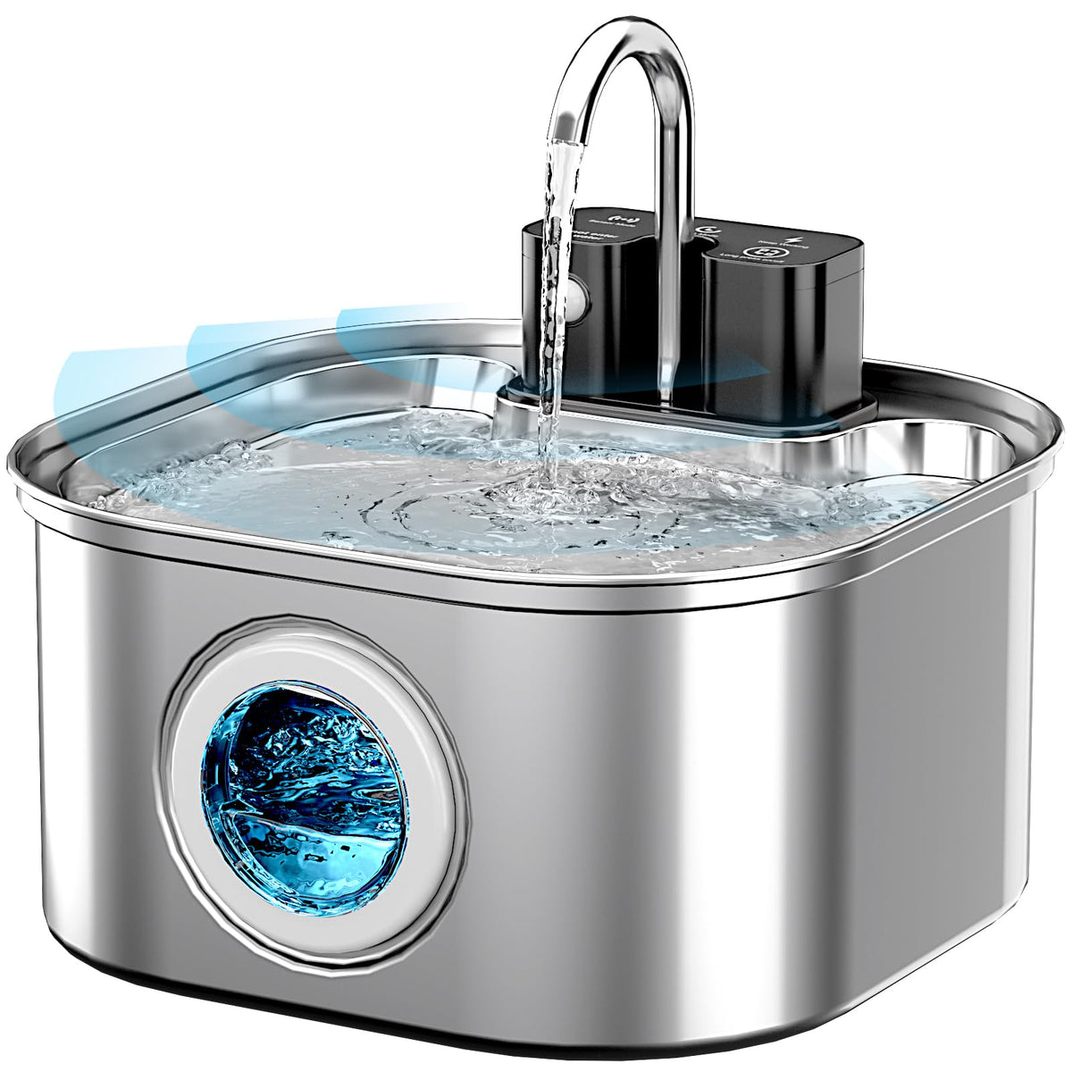 Lawfery fontaine face avant montrant capacité 3,2 L et design durable
