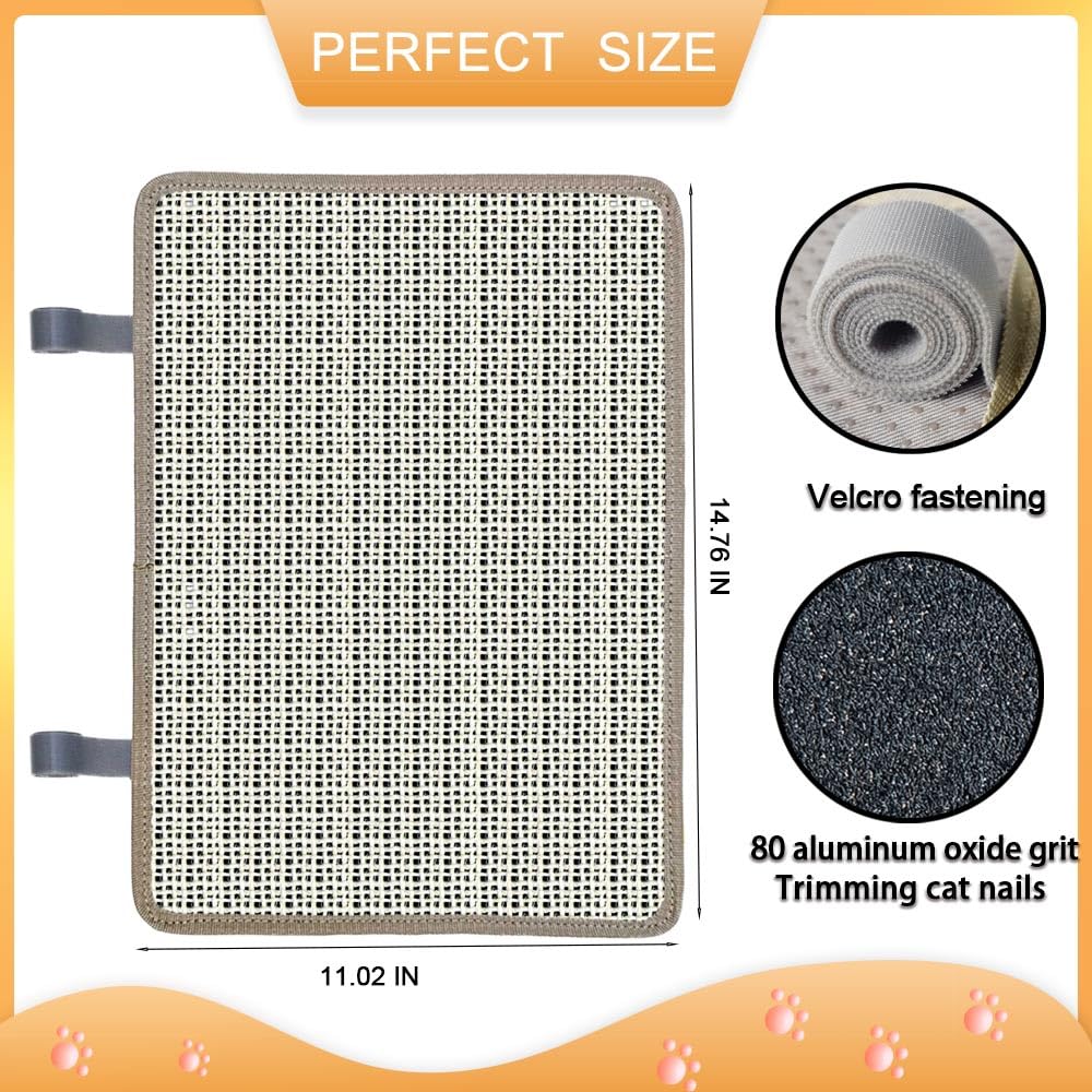 LCSICY gros plan texture sisal montrant adhérence naturelle