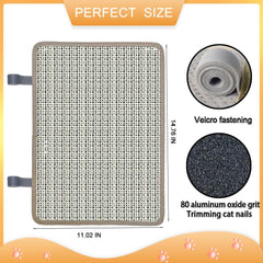 LCSICY gros plan texture sisal montrant adhérence naturelle
