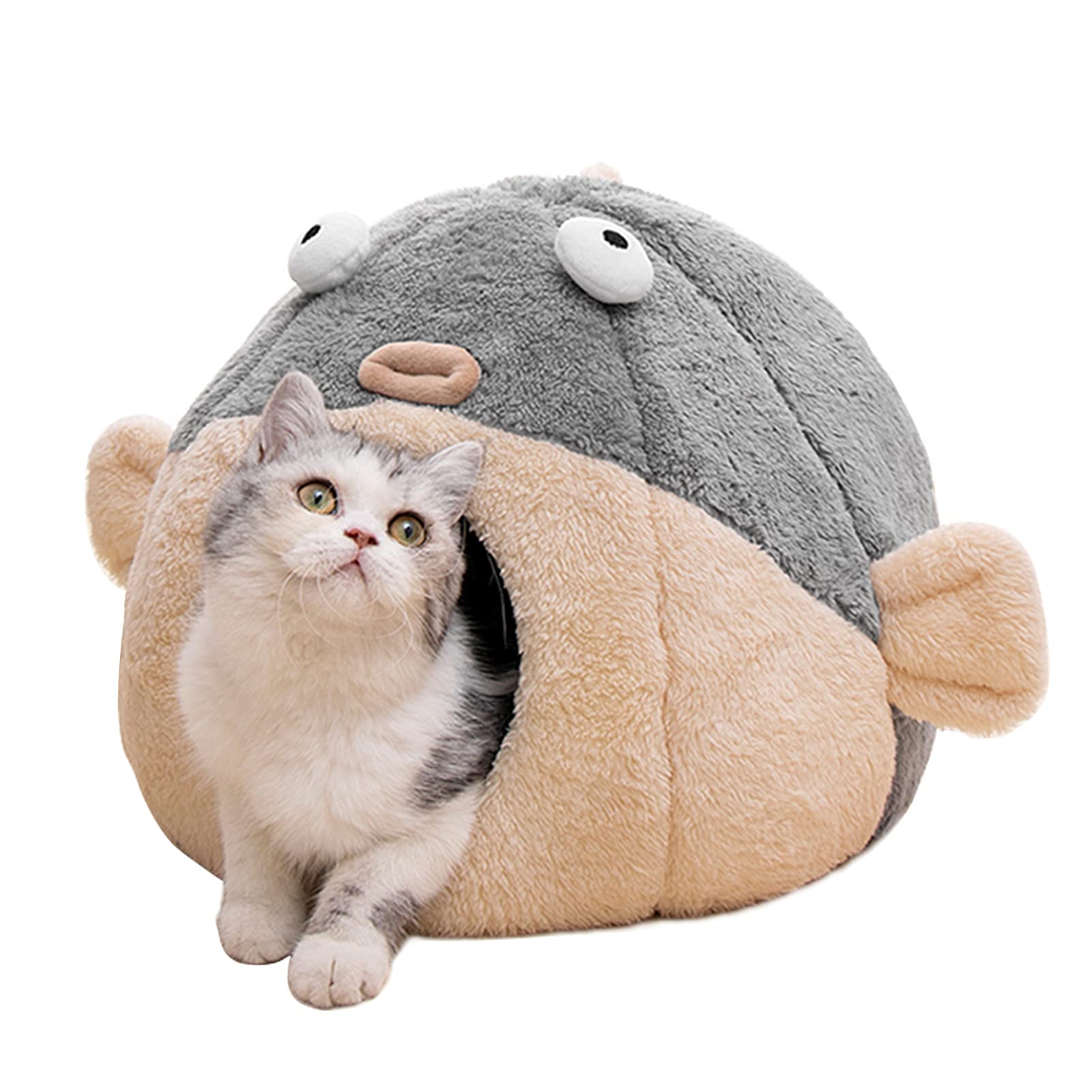 Lcybem lit poisson-ballon vue avant montrant forme protectrice et confort