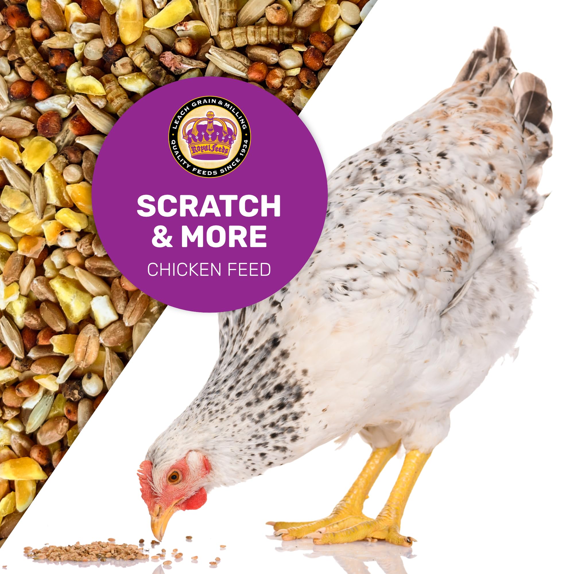 LEACH GRAIN étiquette détaillée affichant ingrédients et utilité