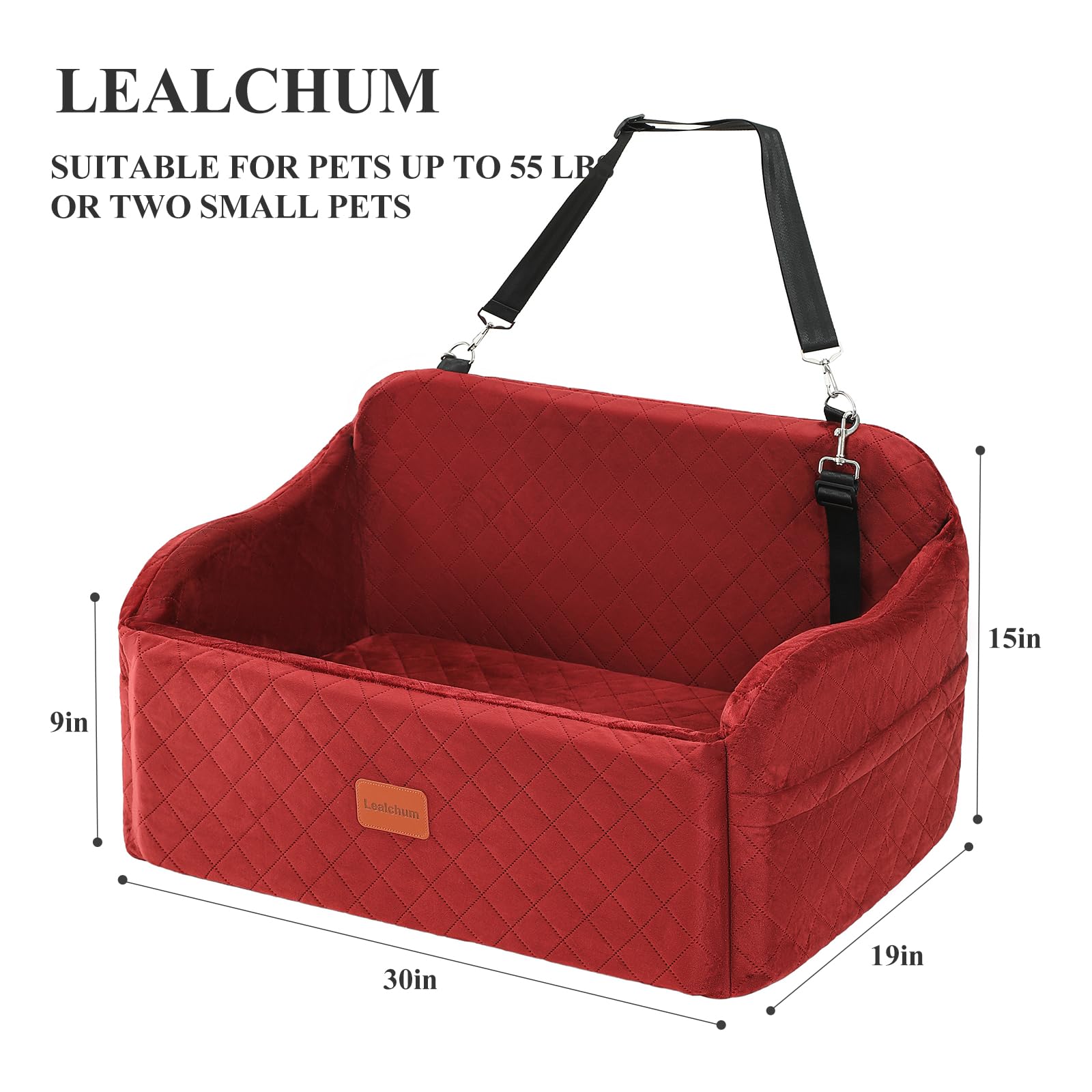 Lealchum gros plan tissu doux et mousse à mémoire pour confort