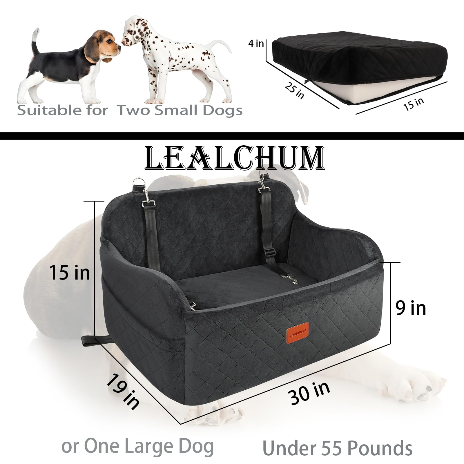 Lealchum gros plan mousse à mémoire pour soutien et réduction fatigue