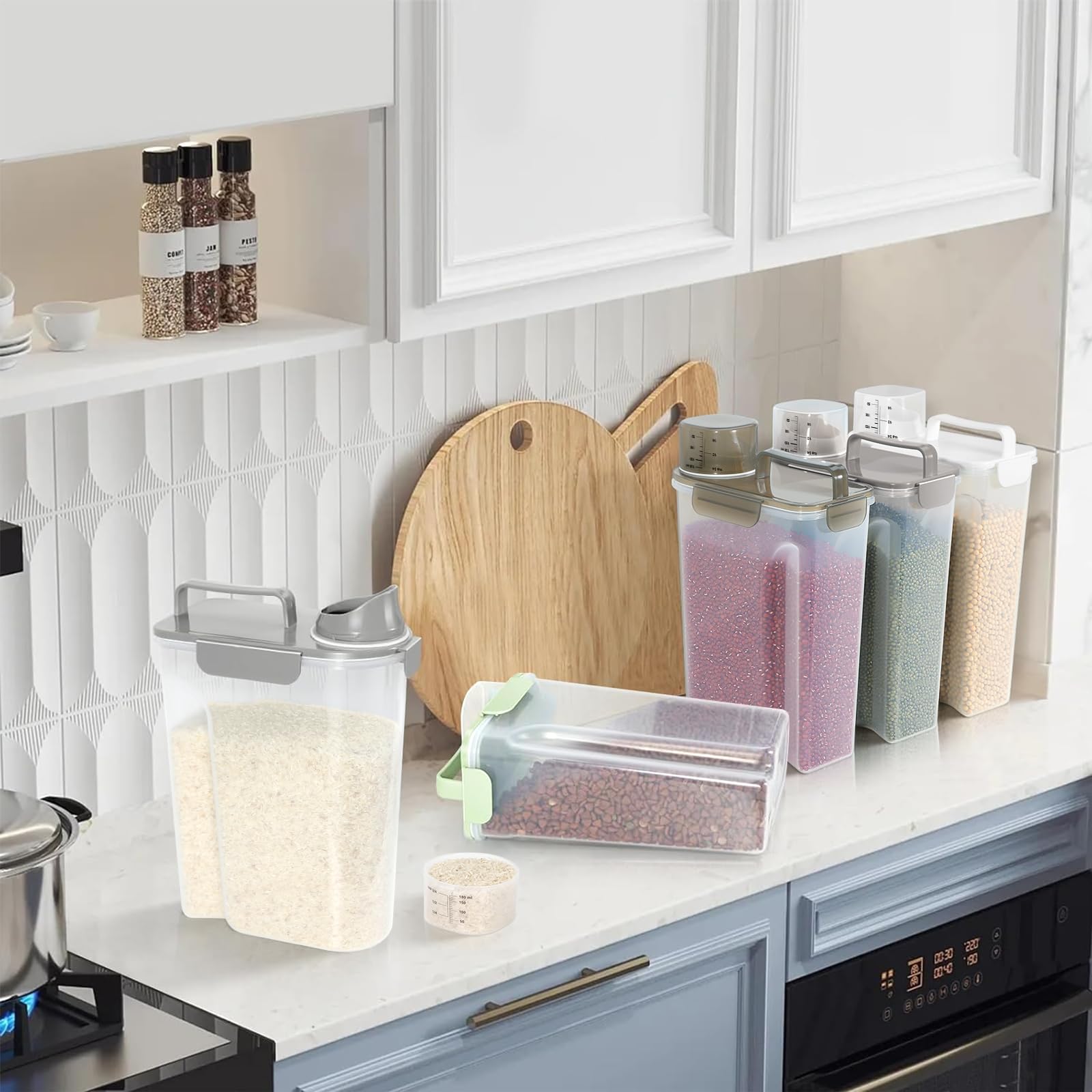 LEAWALK boîte utilisée dans une cuisine offrant rangement hygiénique