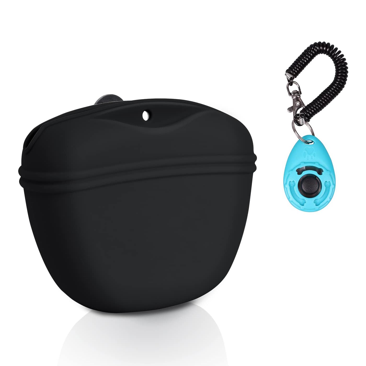 Left&Right kit complet face montrant clicker et pochette pour entraînement rapide