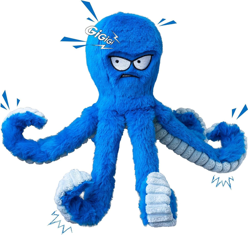 LEGEND SANDY pack de deux peluches pieuvre, cadeau idéal pour chiens