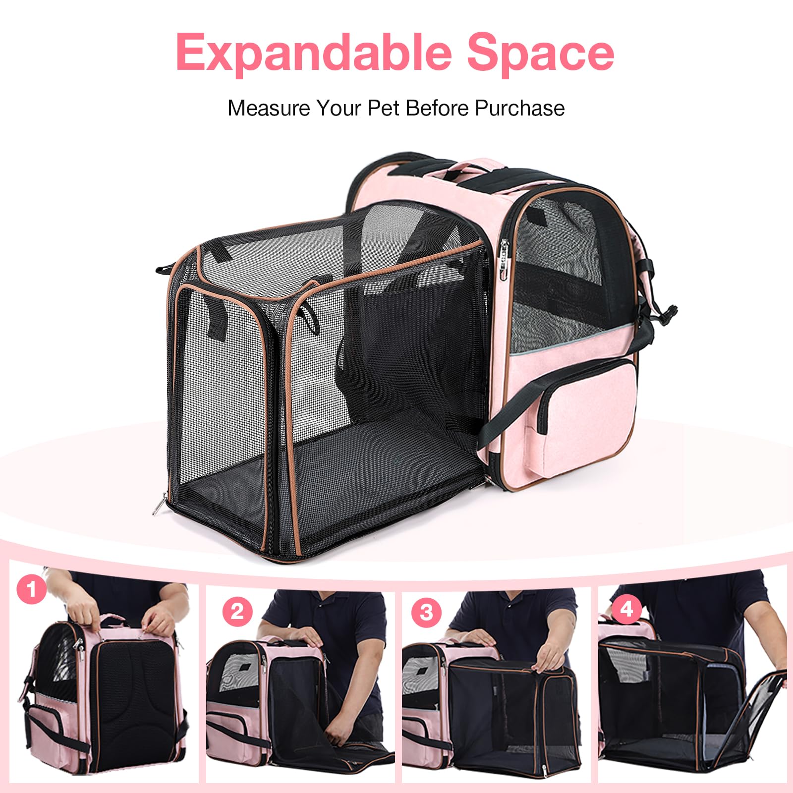 Lekebobor poches latérales pour stocker friandises laisse et accessoires