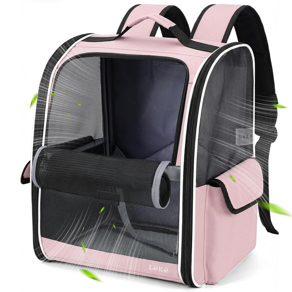 Lekereise sac à dos face avant montrant ventilation et fermetures sécurisées