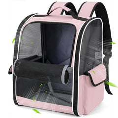 Lekereise sac à dos face avant montrant ventilation et fermetures sécurisées