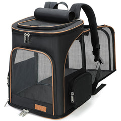 Lekereise sac à dos face compacte montrant la ventilation et la sécurité