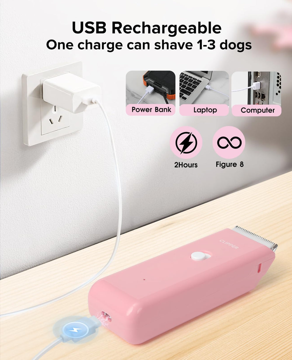 LEMULEGU kit avec accessoires et câble USB montrant recharge pratique en voyage