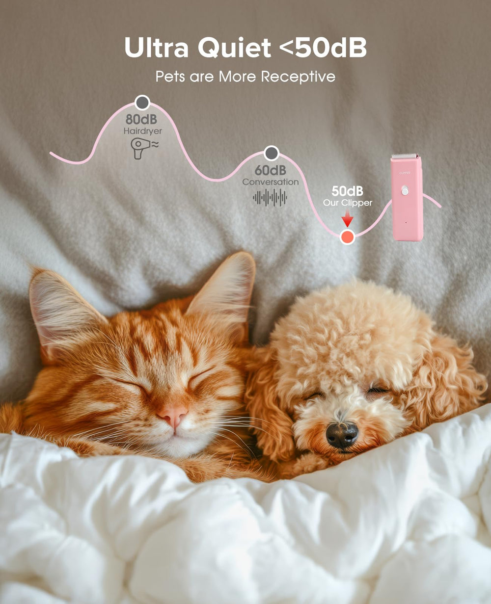 LEMULEGU tondeuse en action sur pattes de chien facilitant coupe des zones sensibles