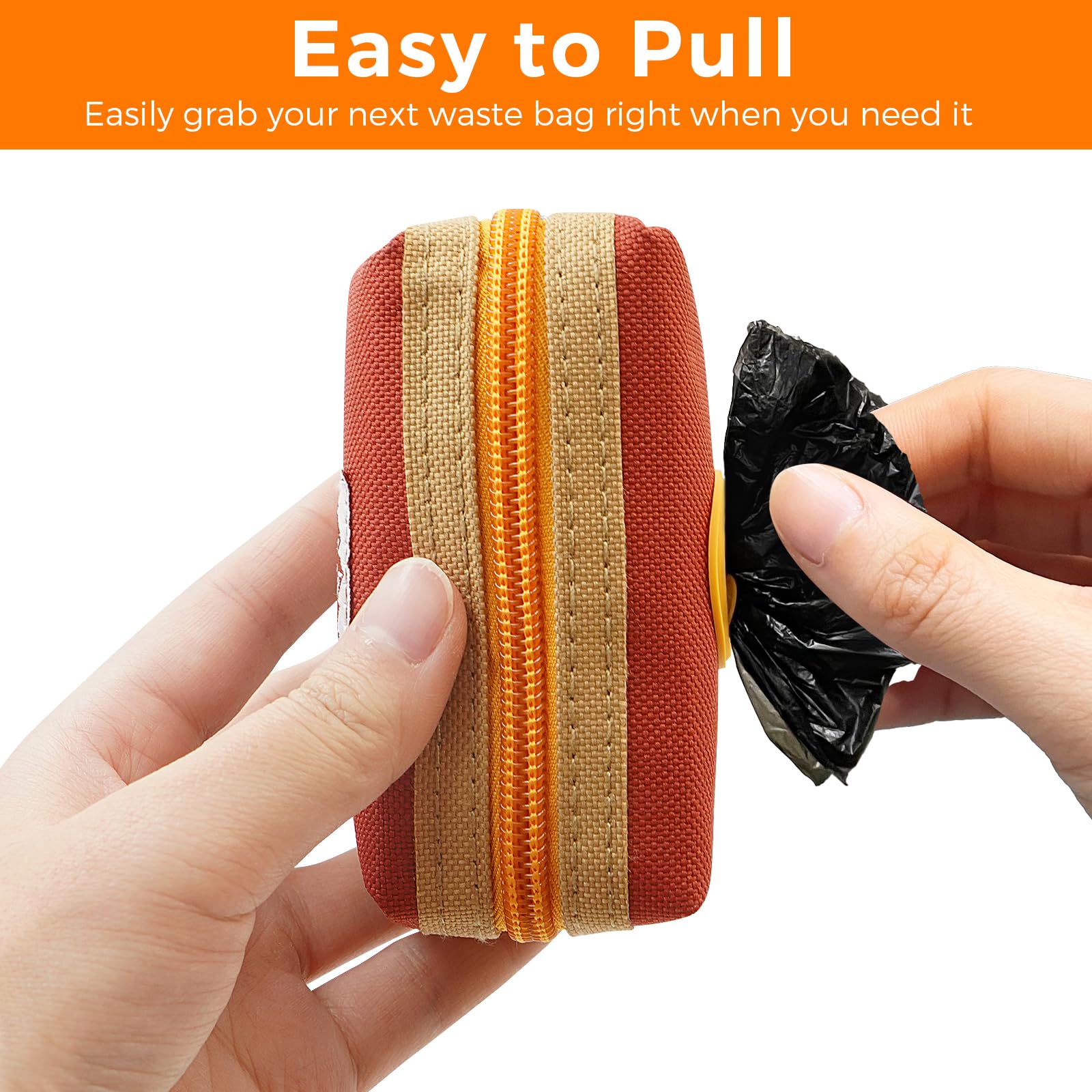 Lepawit pochette attachée à la laisse en promenade confort
