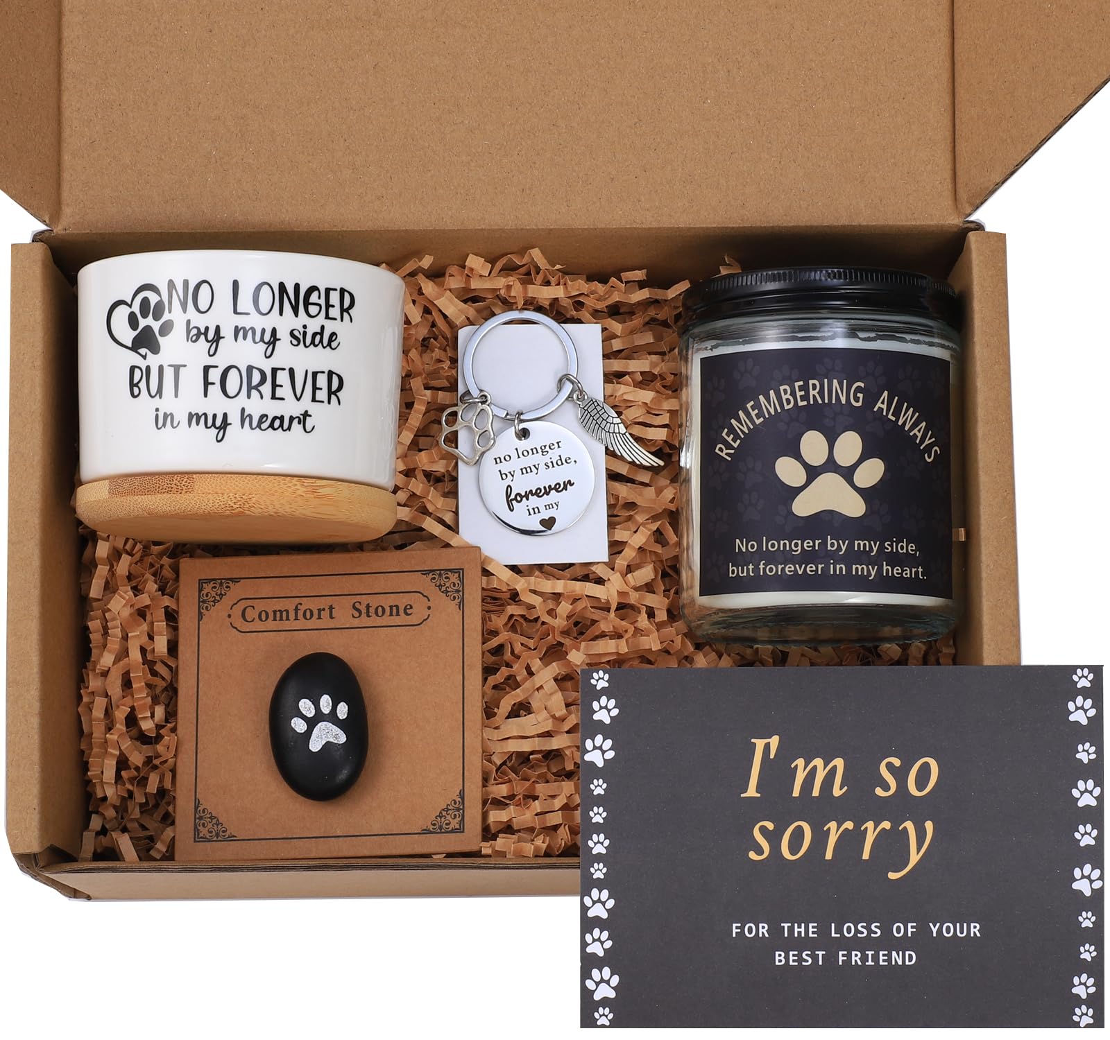 LESEN coffret ouvert montrant tous les éléments pour réconfort immédiat